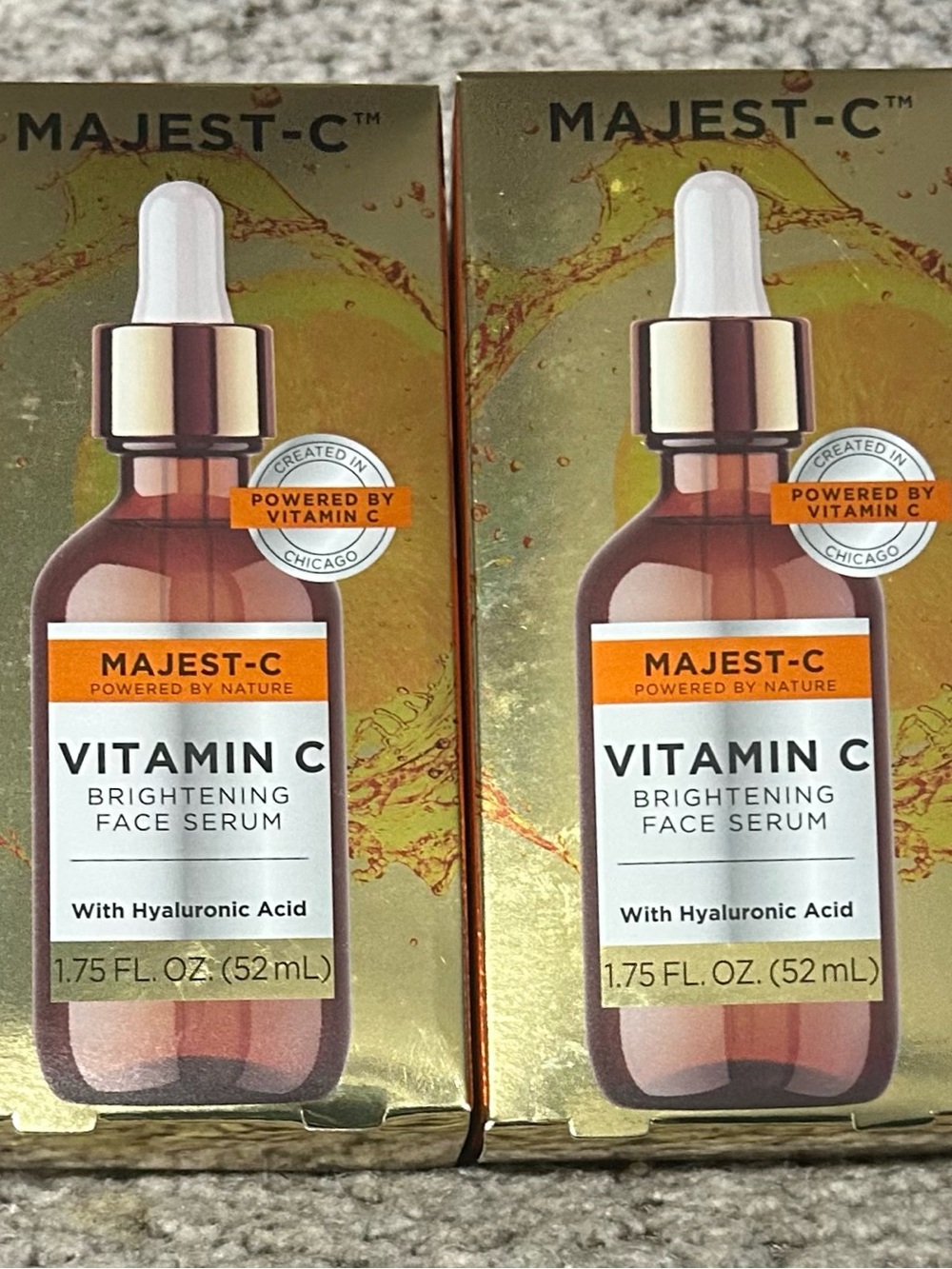 Majest+C Vitamin C Brightening Face Serum (Set of 2).